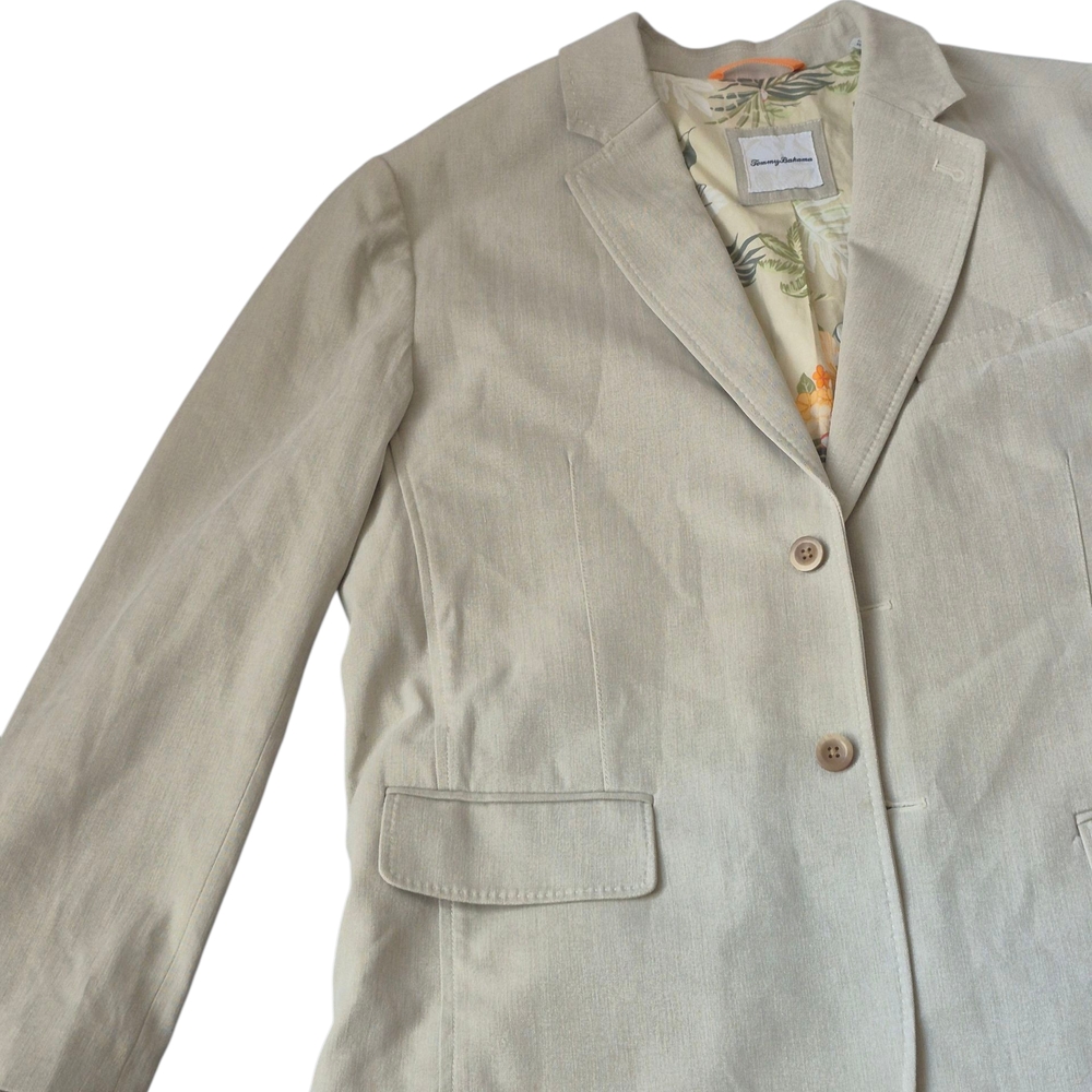 L Tommy Bahama men's Beige Blazer - Picture 7 of 16